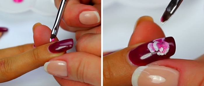 Как делать китайскую роспись ногтей