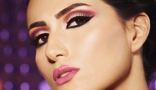 Арабский макияж для светлых глаз