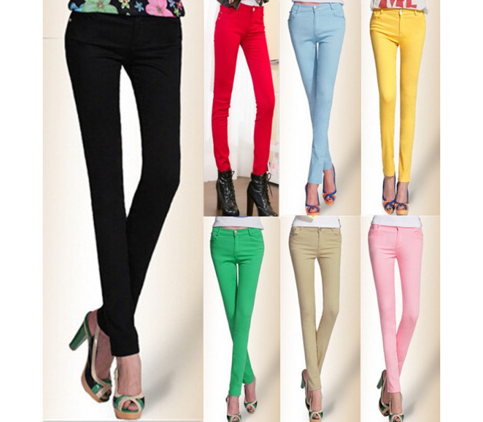 Модели женских брюк: стрейч