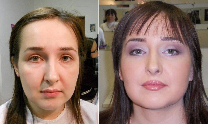Коррекция черт лица для визуального уменьшения носа