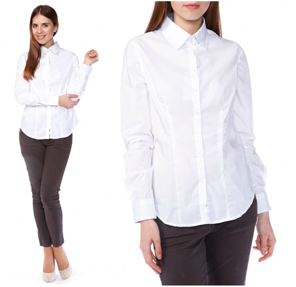 Белая рубашка: идеальный вариант